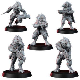 SKYBORN SCAVENGERS RANGED PATROL WITH SHOTGUN