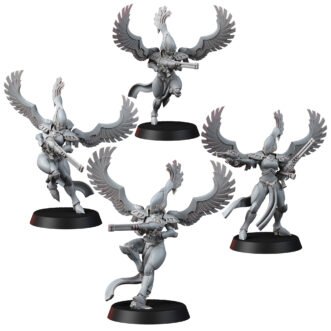 SPACE ELF SOARING FALCONS FEMALE SQUAD
