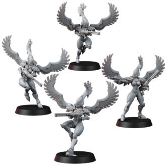 SPACE ELF SOARING FALCONS FEMALE SQUAD V1 (NSFW)