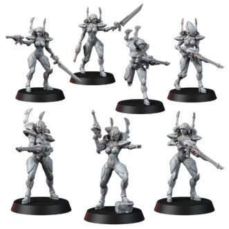 SPACE ELF FEMALE SOLDIER SQUAD (NSFW)