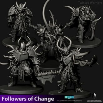 FOLLOWERS OF CHAOS TWISTED WARRIORS