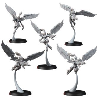 ELDAR EXILES WINDCLAW DRAGOONS (PIN-UP)