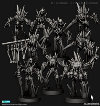 FOLLOWERS OF CHAOS LESSER ICE DEMONS