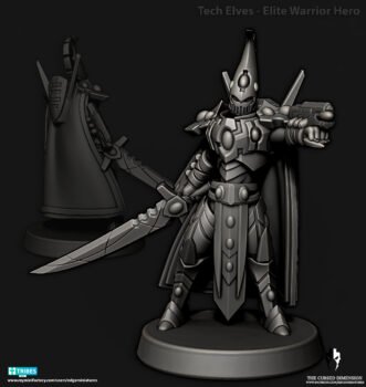 TECH ELVES ELITE WARRIOR HERO