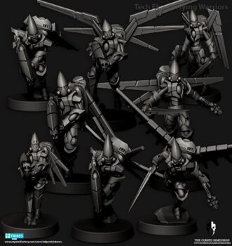 TECH ELVES FLYING WARRIORS