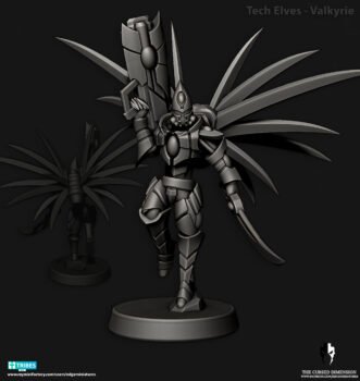 TECH ELVES FLYING HERO VALKYRIE