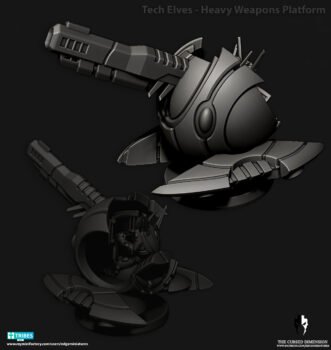 TECH ELVES HEAVY FIRE PLATFORM