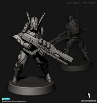 TECH ELVES WARRIOR SIOT