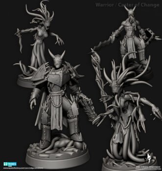 FOLLOWERS OF CHAOS WARRIOR AND CASTER