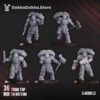 IGNISAURUS CLAN WARRIORS STORM SQUAD WITH JETPACKS ASSEMBLED