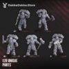 IGNISAURUS CLAN WARRIORS STORM SQUAD WITH JETPACKS DISASSEMBLED