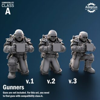 GREYPLATE TROOPS GUNNERS