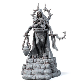 DESERT VILLAGE GOD STATUE