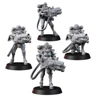 DIVINE ORDER HEAVY WEAPON SOLDIER SQUAD (NSFW)