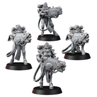 DIVINE ORDER HEAVY WEAPON SOLDIER WITHOUT CLOAK SQUAD