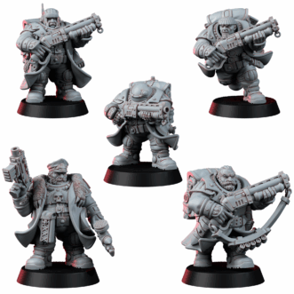 SPACE DWARFS EMBERGUARDS