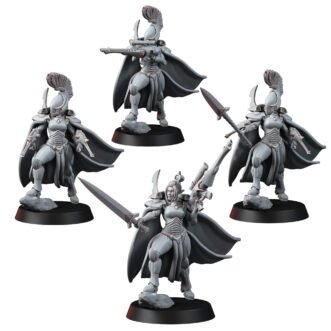 SPACE ELF VANQUISHER FEMALE LEADER SQUAD
