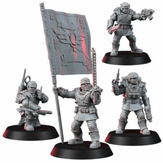 STEELSTORM REGIMENT COMMAND SQUAD