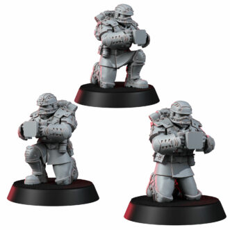 STEELSTORM REGIMENT GUNNERS LASCANNON AUTOCANNON