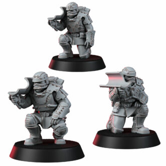 STEELSTORM REGIMENT GUNNERS MISSILE LAUNCHER