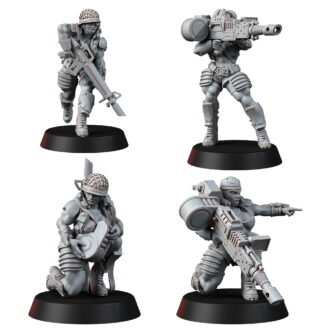 JUNGLE FIGHTERS AUTOCANNON TEAMS (4U)