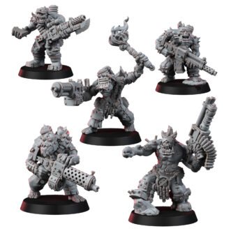 ORK MAD RIDERS YOOFS WITH SHOOTAHS T2