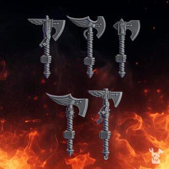 PACTUM AETERNUM KNIGHT AXES (LEFT)