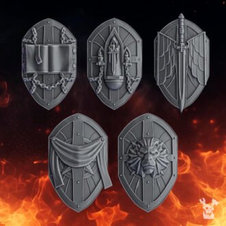 PACTUM AETERNUM KNIGHT SHIELDS (LEFT)
