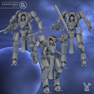 SILVER MOON DAUGHTERS EXOSUIT SQUAD