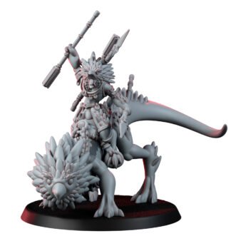 SKYBORN SCAVENGERS LEADER WITH JAVELIN AND HEAVY BEAST MOUNT V2