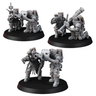 SOLAR GUARD HEAVY SUPPORT SQUAD WITH MISSILE LAUNCHER (3U)