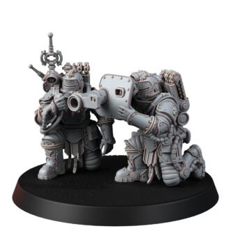 SOLAR GUARD HEAVY SUPPORT TEAM WITH MISSILE LAUNCHER V3