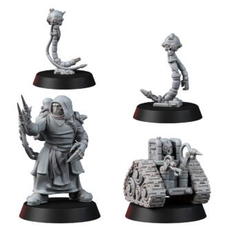 STACK CITY BIO ANARCHIST AND SERVICE SKULLS