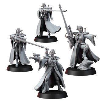 SPACE ELF FEMALE SNIPERS (NSFW)