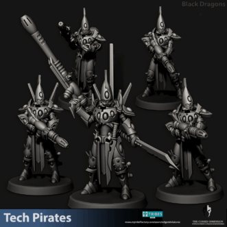 TECH PIRATES BLACK DRAGONS