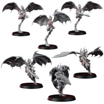WINGED REAVERS WITH ASSAULT WEAPONS