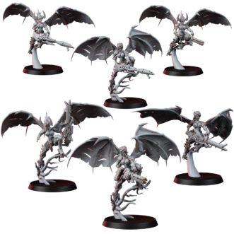 WINGED REAVERS WITH HEAVY WEAPONS (PIN-UP)