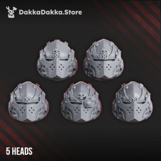CRIMSON WINGS DESTROYERS HEADS SET