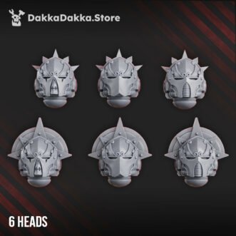 CRIMSON WINGS HONOUR AND STORM SQUAD HEADS SET