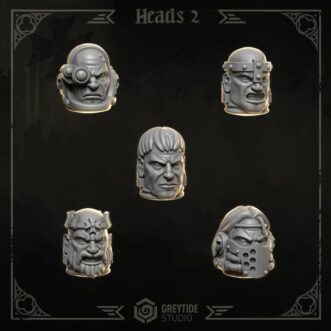 ETERNAL CRUSADERS HEADS V1