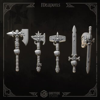 ETERNAL CRUSADERS WEAPONS (LEFT)