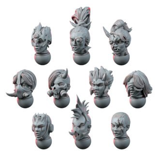 SISTERS IN HERESY HEADS SET V1