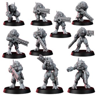 SKYBORN SCAVENGERS STRIKE FORCE WITH RIFLES