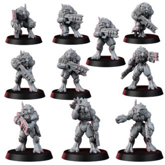 SKYBORN SCAVENGERS STRIKE FORCE WITH CARBINES