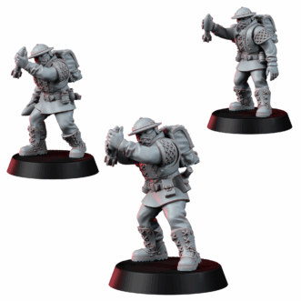 SUNCLAW REGIMENT GUNNERS MORTAR