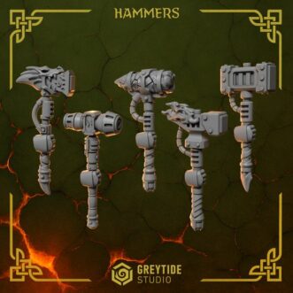 ANVIL WARDENS HAMMERS (LEFT)