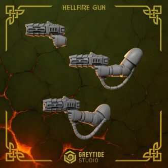 ANVIL WARDENS HELLFIRE GUN (LEFT)