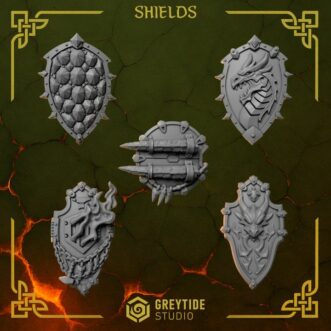 ANVIL WARDENS SHIELDS (LEFT)