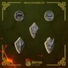 ANVIL WARDENS SHOULDER SHIELDS