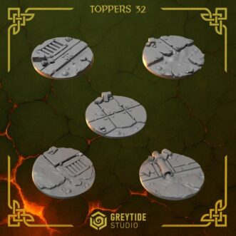 ANVIL WARDENS TOPPERS 32MM V1